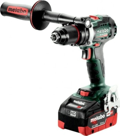 Дрель-шуруповерт аккумуляторная METABO BS 18 LTХ BL i 2x5.5 Ач LiHD, бесщеточная [602358660]