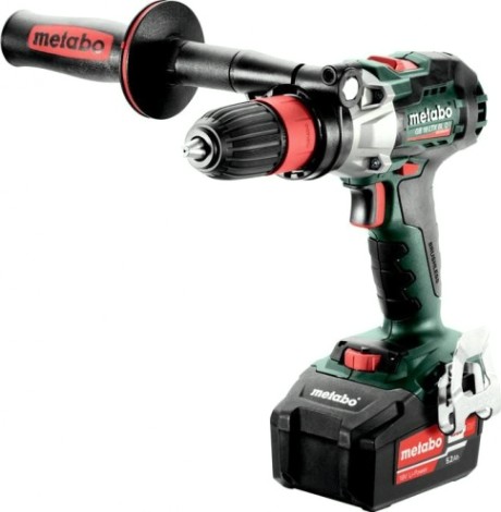 Дрель-шуруповерт аккумуляторная METABO GB 18 LTХ BL Quick i 2x5,2 Ач, бесщеточная (Резьборез) [602362500]