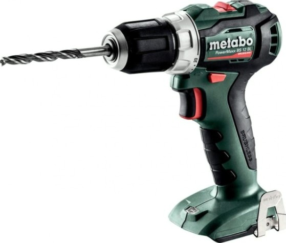 Дрель-шуруповерт аккумуляторная METABO PowerMaxx BS 12 BL бесщеточная, без АКБ и ЗУ [601038890]