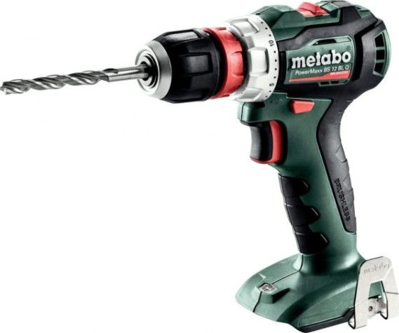 Дрель-шуруповерт аккумуляторная METABO PowerMaxx BS 12 BL Quick бесщеточная, без АКБ и ЗУ [601039890]