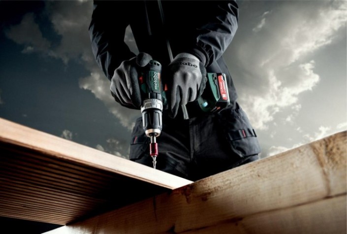 Дрель-шуруповерт аккумуляторная METABO PowerMaxx SB 12 BL 2x2.0 Ач, ударная, бесщеточная [601077500]