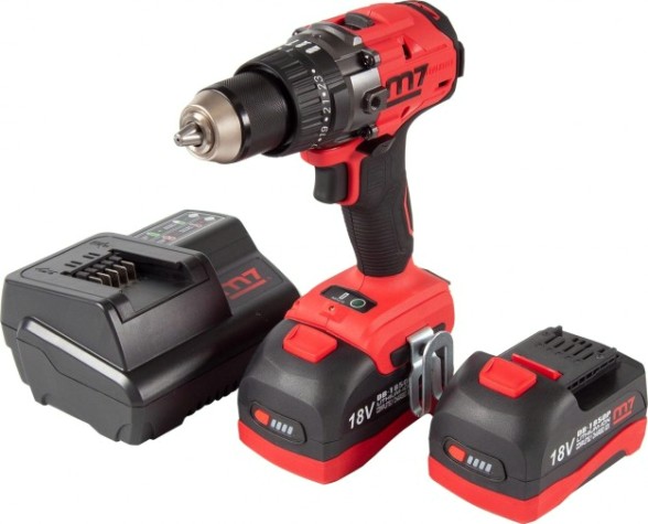 Дрель-шуруповерт аккумуляторная MIGHTY SEVEN DH-101A ударная, кейс