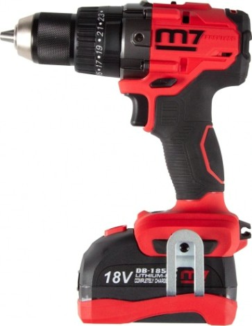 Дрель-шуруповерт аккумуляторная MIGHTY SEVEN DH-101A ударная, кейс