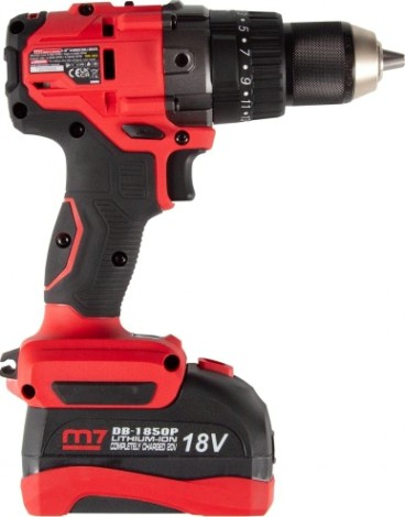 Дрель-шуруповерт аккумуляторная MIGHTY SEVEN DH-101A ударная, кейс