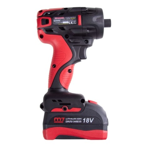 Дрель-шуруповерт аккумуляторная MIGHTY SEVEN DS-201A 4 предмета, кейс Дрель-шуруповерт аккумуляторная MIGHTY SEVEN DS-201A 4 предмета, кейс