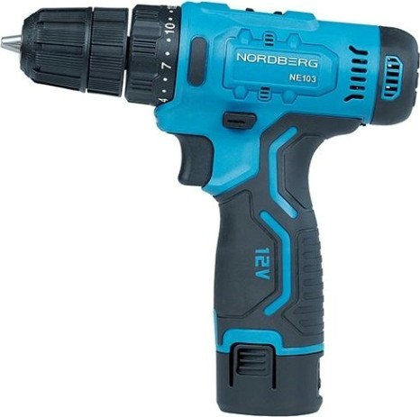 Дрель-шуруповерт аккумуляторная NORDBERG NE103K [ЦБ-0009217]