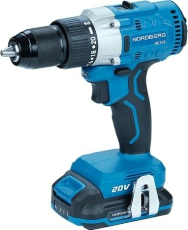 Дрель-шуруповерт аккумуляторная NORDBERG NE108K+NE9004 [ЦБ-0010827]