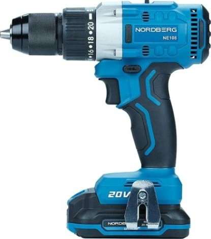 Дрель-шуруповерт аккумуляторная NORDBERG NE108K+NE9004 [ЦБ-0010827]