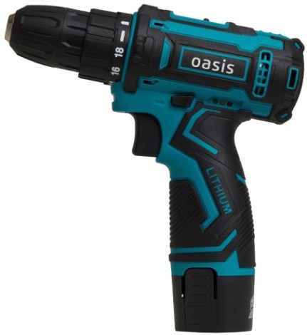 Дрель-шуруповерт аккумуляторная OASIS ASB-12S [4640039483199]