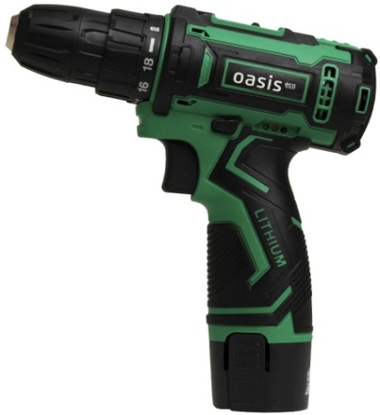 Дрель-шуруповерт аккумуляторная OASIS ASB 12S Eco [4640130908096]