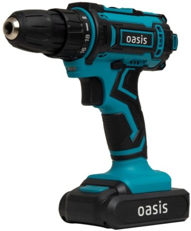 Дрель-шуруповерт аккумуляторная OASIS ASB-18S [4640039483212]