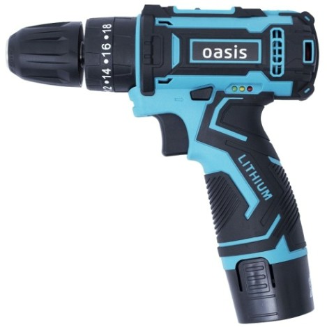 Дрель-шуруповерт аккумуляторная OASIS ASU-12S [4640039483243]