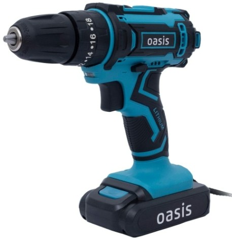 Дрель-шуруповерт аккумуляторная OASIS ASU-14S [4640039483250]