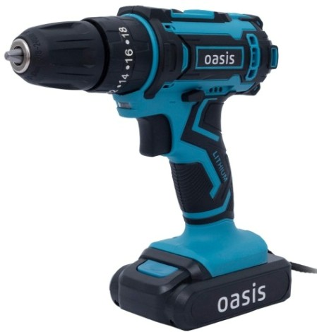 Дрель-шуруповерт аккумуляторная OASIS ASU-18S [4640039483267]