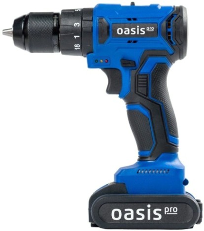 Дрель-шуруповерт аккумуляторная OASIS ASU 18V Pro [4640130907815]