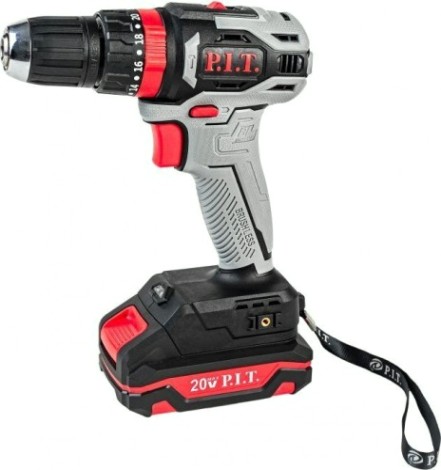 Дрель-шуруповерт аккумуляторная P.i.t. PSB20H-10B/1 ударная
