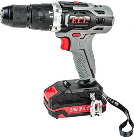 Дрель-шуруповерт аккумуляторная P.i.t. PSB20H-13A/1 ударная