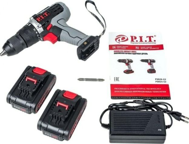 Дрель-шуруповерт аккумуляторная P.i.t. PSR20-C2 мастер Дрель-шуруповерт аккумуляторная P.i.t. PSR20-C2 мастер