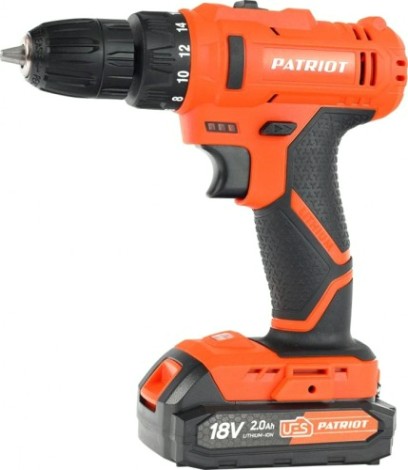 Дрель-шуруповерт аккумуляторная PATRIOT BR 187UES [180301547]