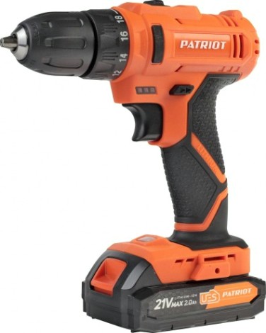 Дрель-шуруповерт аккумуляторная PATRIOT BR 189 UES [180301549]