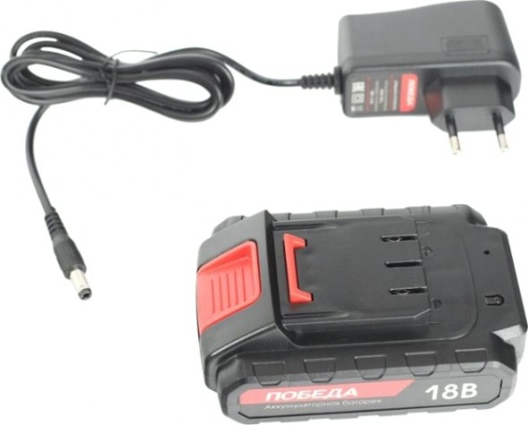 Дрель-шуруповерт аккумуляторная Победа ДА-18/2 Ли кейс [180201636]