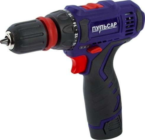 Дрель-шуруповерт аккумуляторная ПУЛЬСАР ДА 12-2П [792-681]