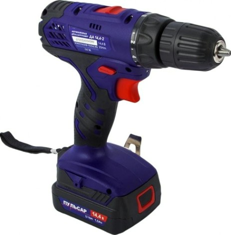 Дрель-шуруповерт аккумуляторная ПУЛЬСАР ДА 14,4-2 [792-698]