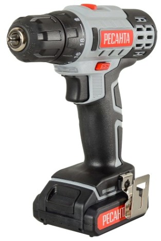 Дрель-шуруповерт аккумуляторная Ресанта ДА-14-2ЛК [75/14/4]