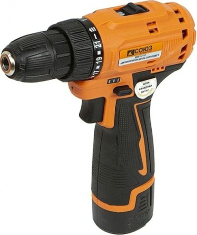 Дрель-шуруповерт аккумуляторная СОЮЗ ДШС-14-1Л бесщеточная Дрель-шуруповерт аккумуляторная СОЮЗ ДШС-14-1Л бесщеточная