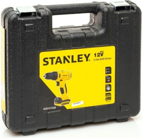 Дрель-шуруповерт аккумуляторная STANLEY SCD121S2K [SCD121S2K-RU]