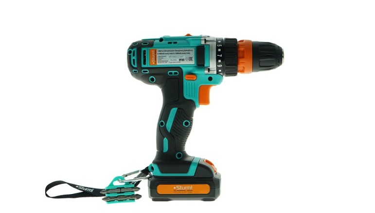Дрель-шуруповерт аккумуляторная Sturm CD3212L