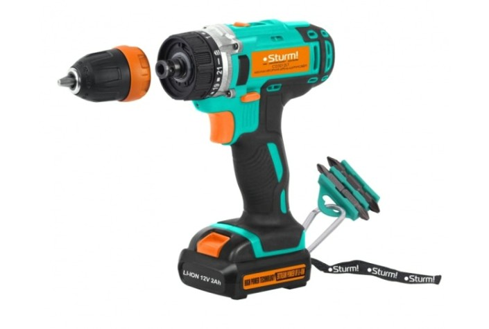 Дрель-шуруповерт аккумуляторная Sturm CD3212LT Дрель-шуруповерт аккумуляторная Sturm CD3212LT