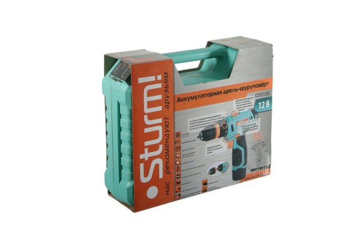 Дрель-шуруповерт аккумуляторная Sturm CD3212SC Дрель-шуруповерт аккумуляторная Sturm CD3212SC
