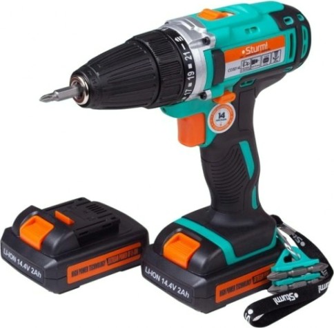 Дрель-шуруповерт аккумуляторная Sturm CD3214L