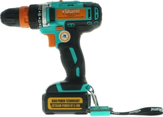 Дрель-шуруповерт аккумуляторная Sturm CD3214LT
