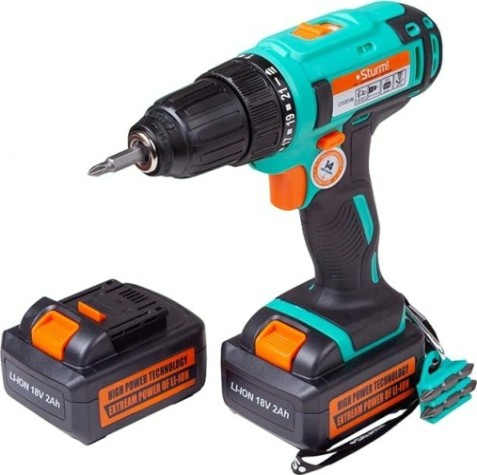 Дрель-шуруповерт аккумуляторная Sturm CD3218L