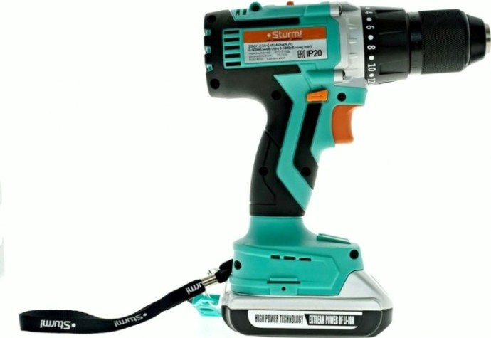 Дрель-шуруповерт аккумуляторная Sturm CD3220BL Дрель-шуруповерт аккумуляторная Sturm CD3220BL
