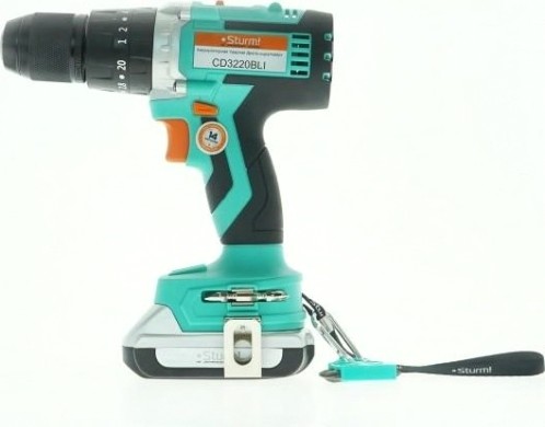 Дрель-шуруповерт аккумуляторная Sturm CD3220BLI
