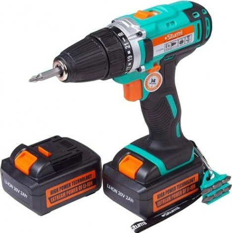 Дрель-шуруповерт аккумуляторная Sturm CD3220L