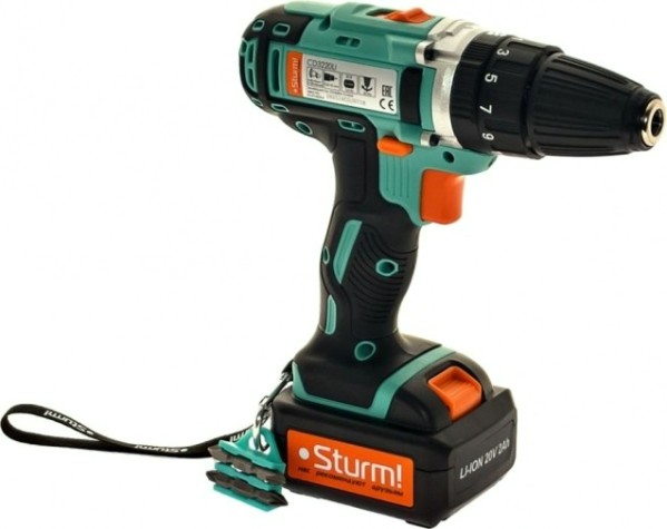 Дрель-шуруповерт аккумуляторная Sturm CD3220LI Дрель-шуруповерт аккумуляторная Sturm CD3220LI
