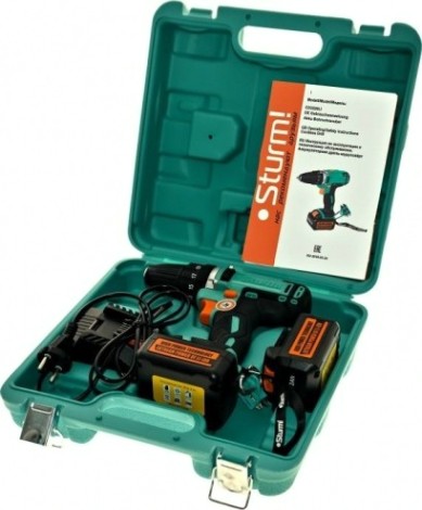 Дрель-шуруповерт аккумуляторная Sturm CD3220LI Дрель-шуруповерт аккумуляторная Sturm CD3220LI