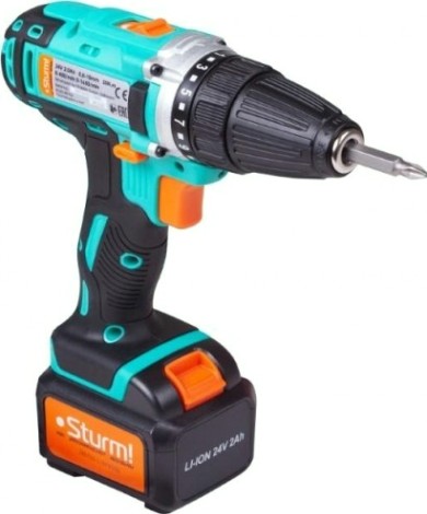 Дрель-шуруповерт аккумуляторная Sturm CD3224L Дрель-шуруповерт аккумуляторная Sturm CD3224L
