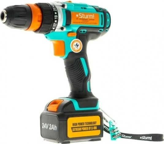 Дрель-шуруповерт аккумуляторная Sturm CD3224LT