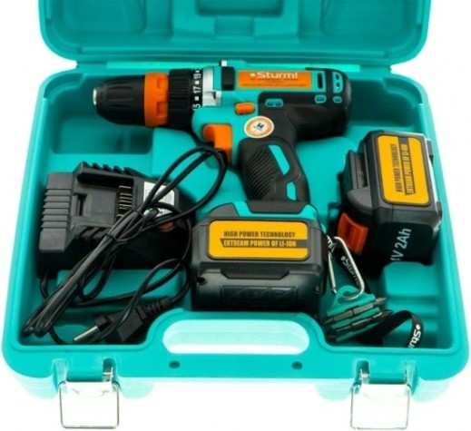 Дрель-шуруповерт аккумуляторная Sturm CD3224LT