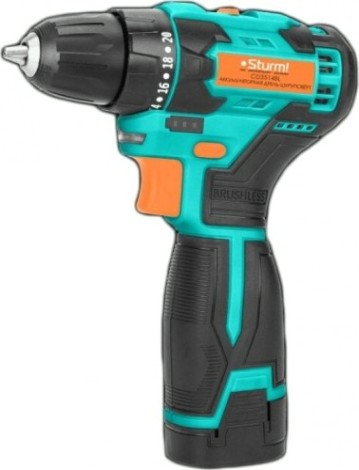 Дрель-шуруповерт аккумуляторная Sturm CD3514BL бесщеточная
