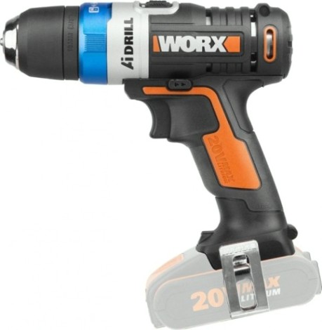 Дрель-шуруповерт аккумуляторная Worx AiDrill WX178.9 без АКБ и ЗУ [WX178.9]