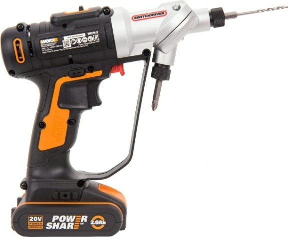 Дрель-шуруповерт аккумуляторная Worx Switchdriver WX176.2 [WX176.2]