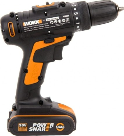 Дрель-шуруповерт аккумуляторная Worx WX101