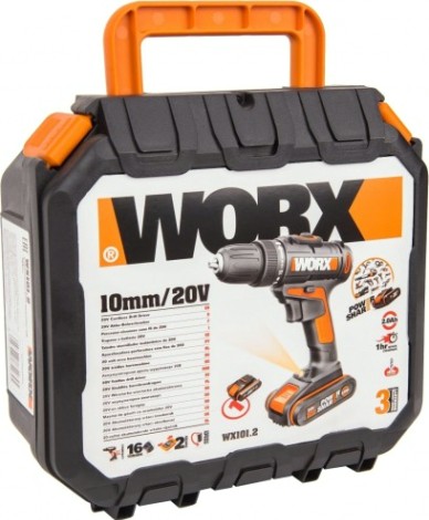 Дрель-шуруповерт аккумуляторная Worx WX101.2 Дрель-шуруповерт аккумуляторная Worx WX101.2