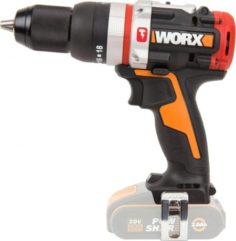 Дрель-шуруповерт аккумуляторная Worx WX354.9 без АКБ и ЗУ ударная, бесщеточная [WX354.9]